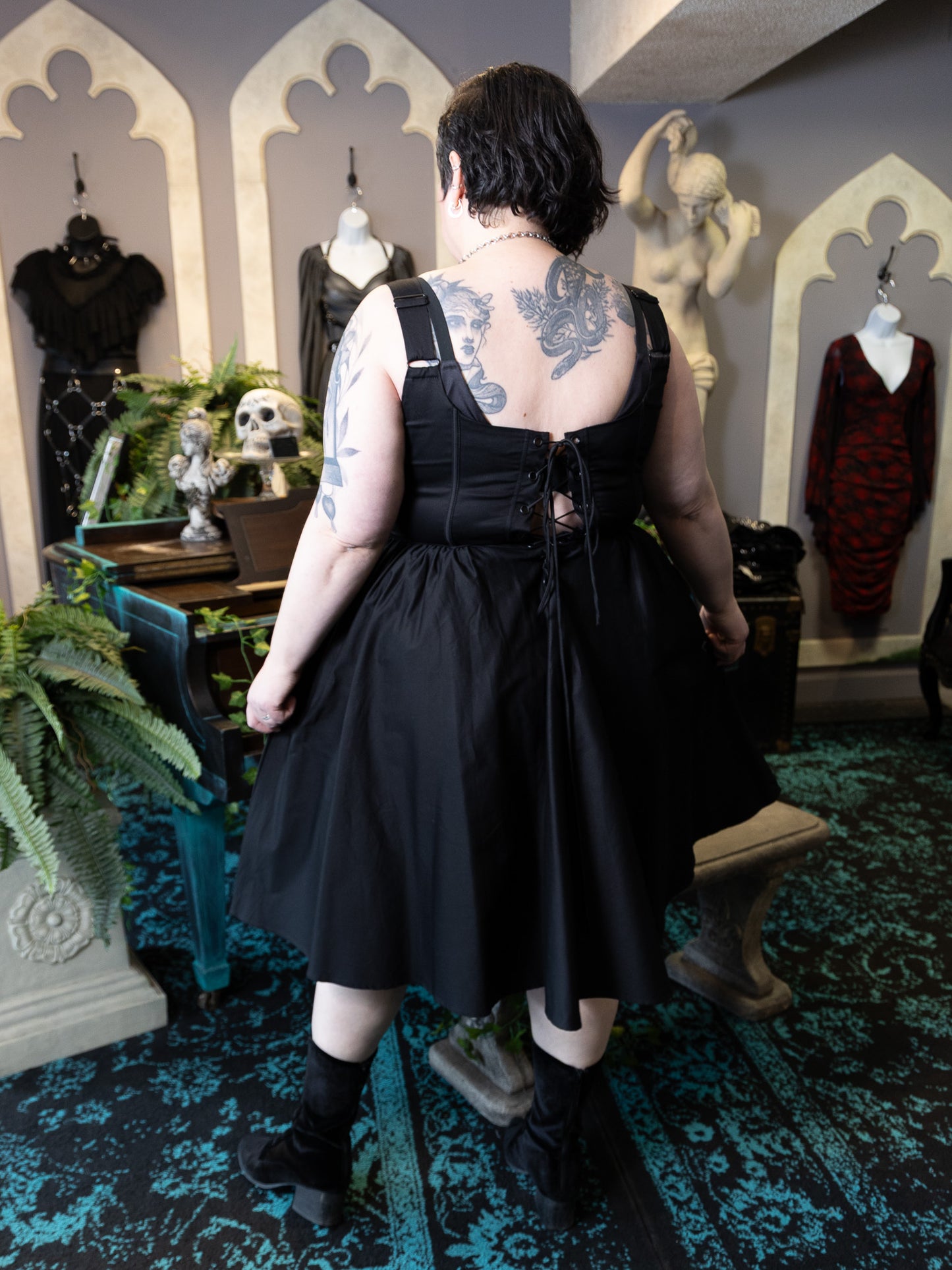 Gabriela Coffin Swing Dress
