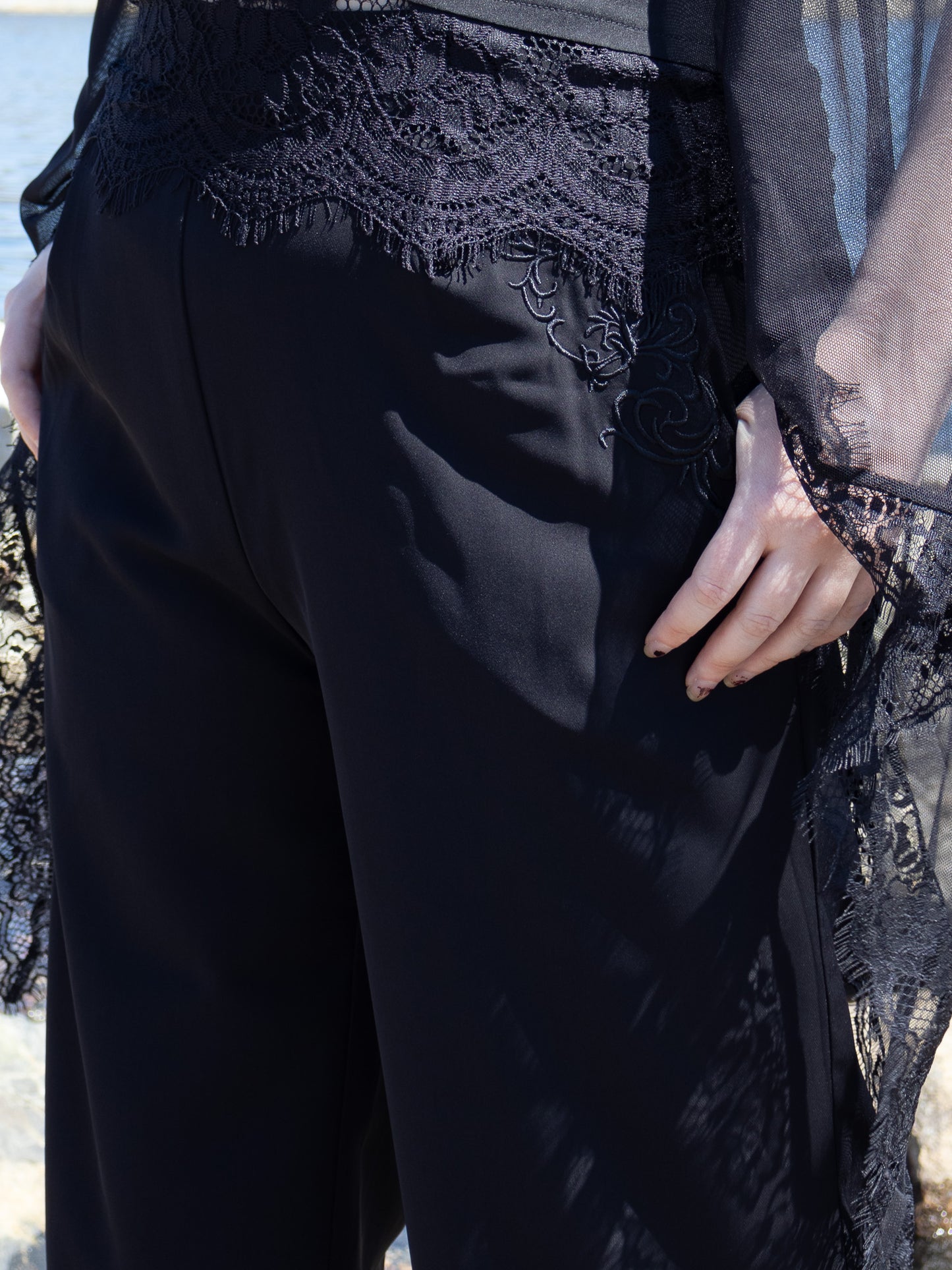 Nightingale Embroidered Pants