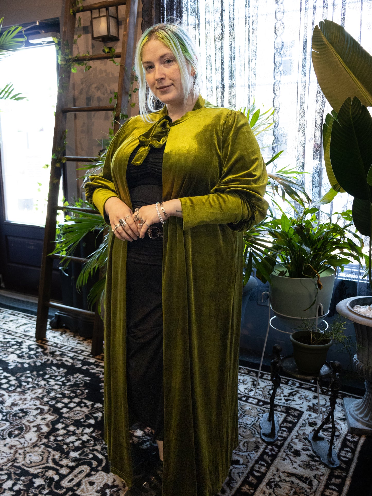 Sins of Absinthe Velvet Duster