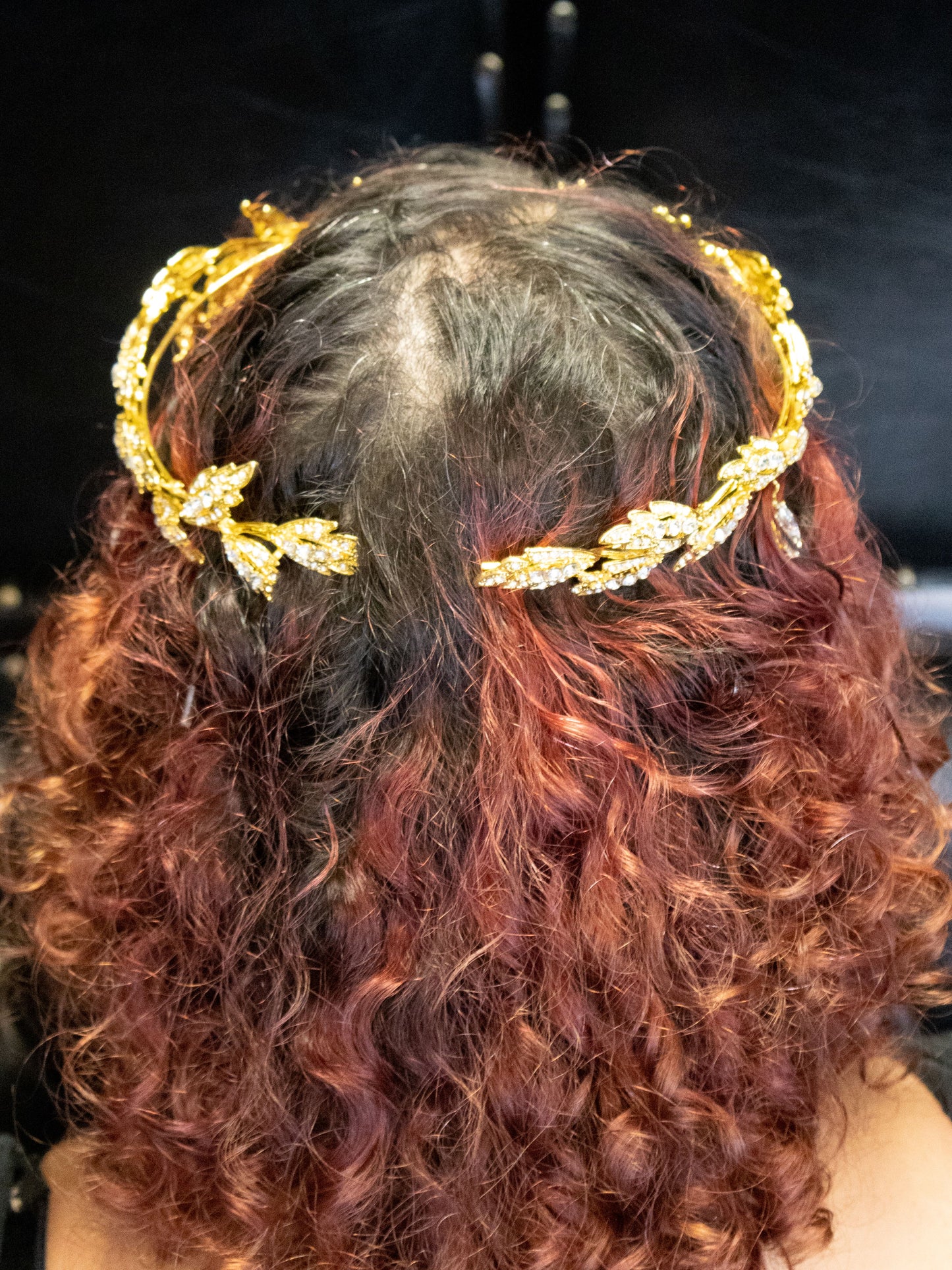 Cecile Raindrop Tiara