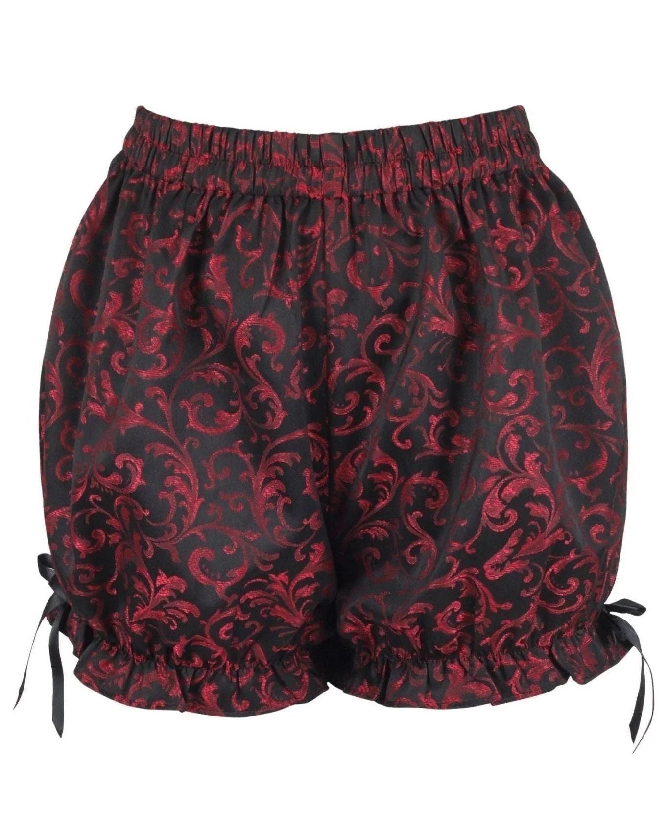 Frenchie Brocade Bloomers- Red