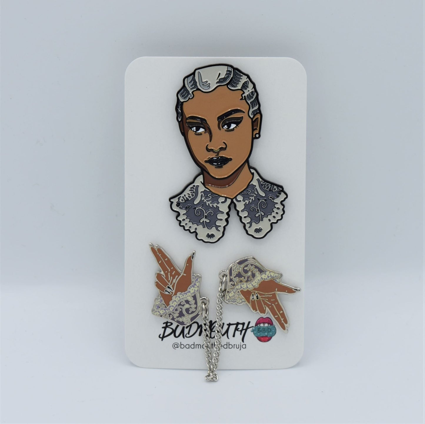 Prudence Pin Set BADMOUTHED BRUJA (NO RESTOCKS!)