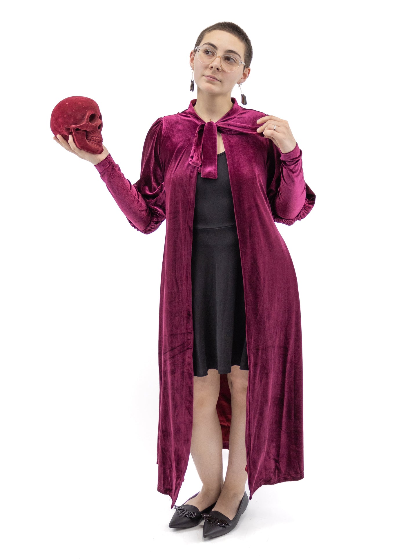 Masque of the Red Death Velvet Duster