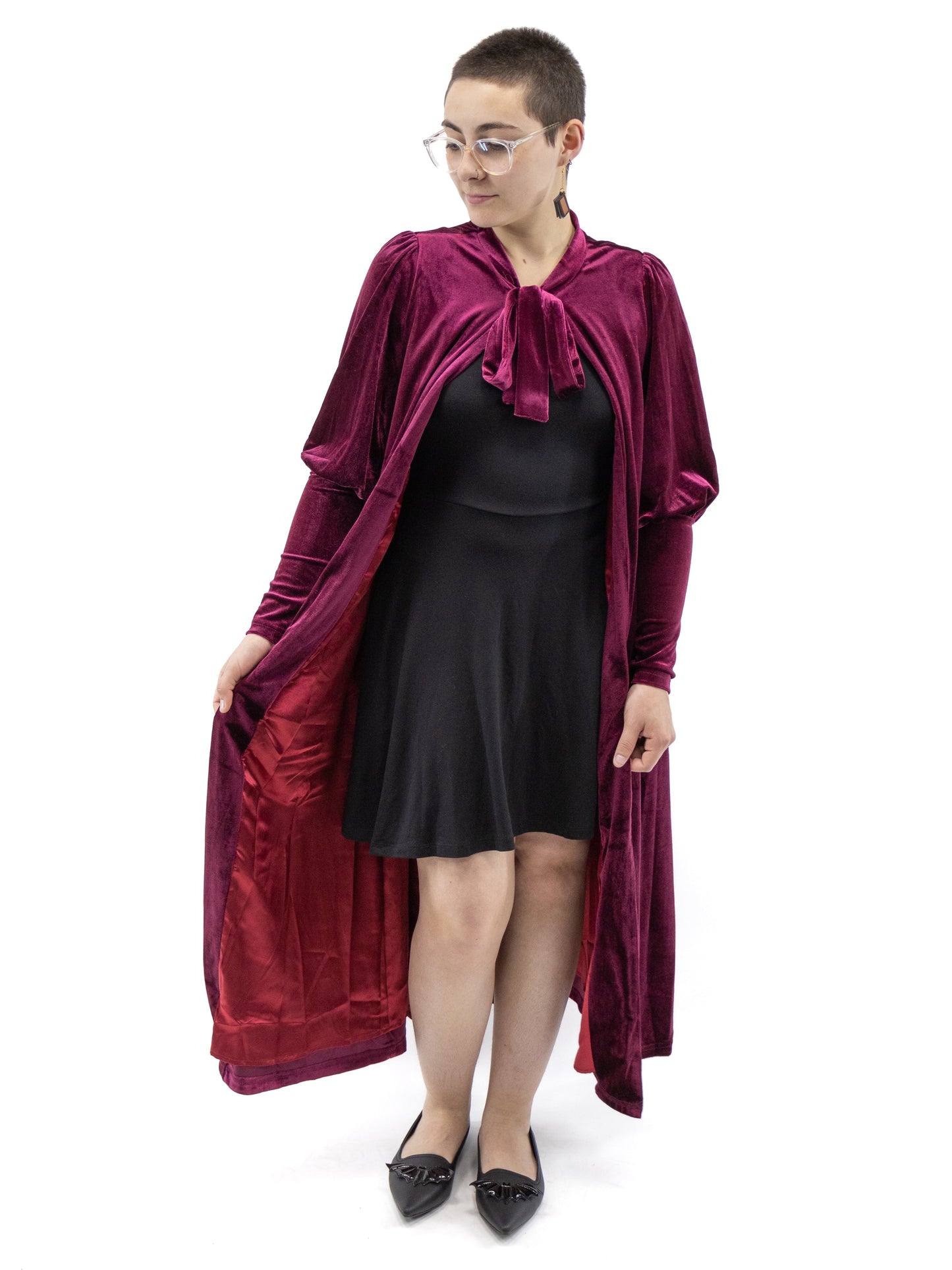 Masque of the Red Death Velvet Duster