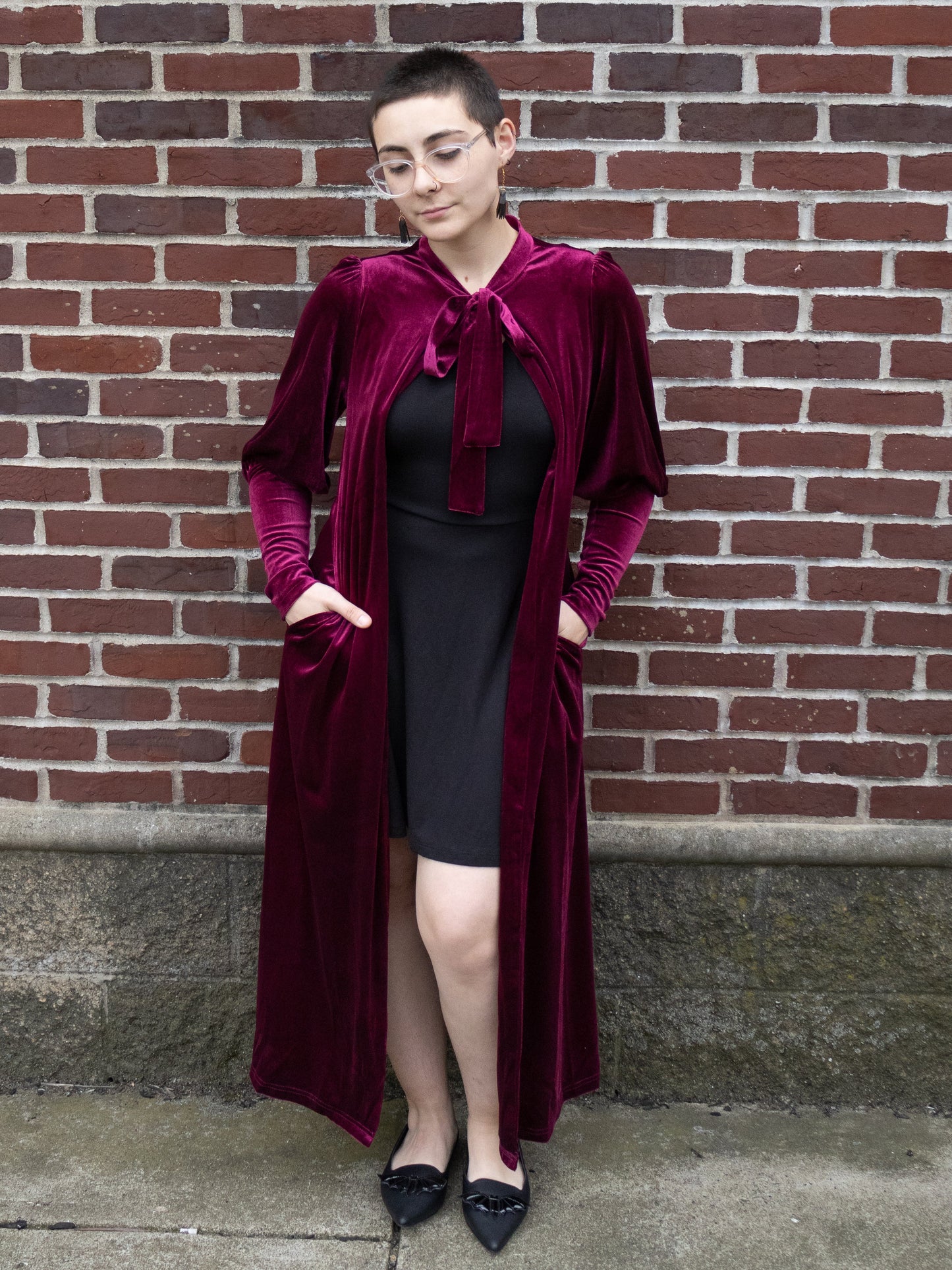 Masque of the Red Death Velvet Duster