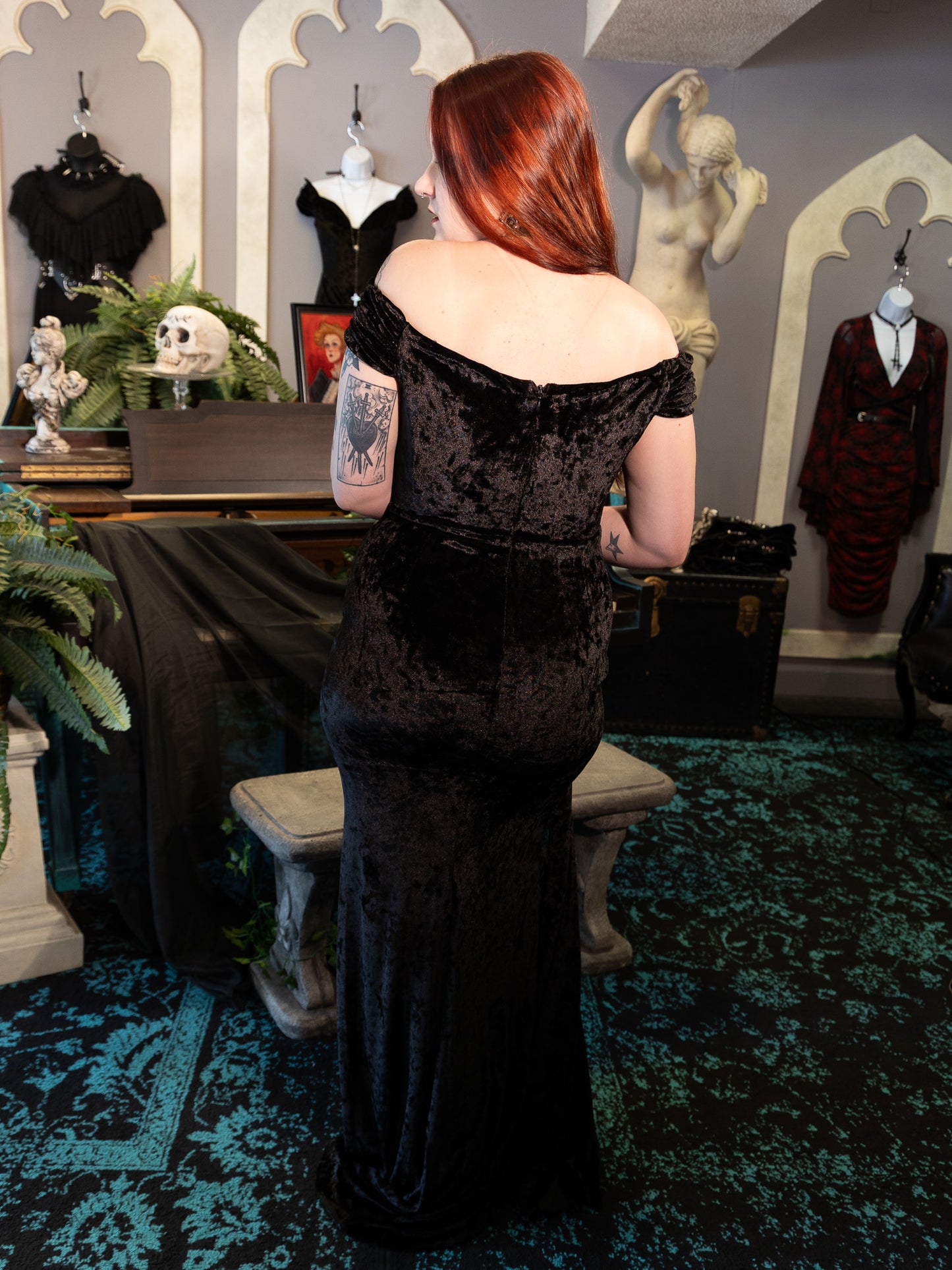 Oozma Velvet Gown