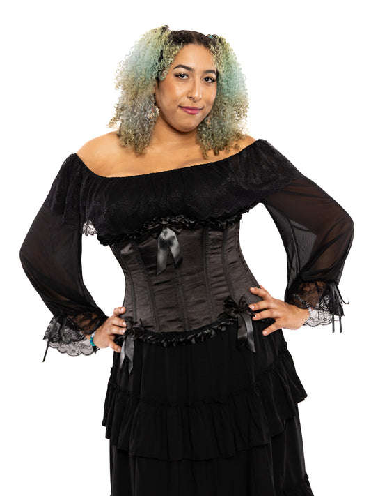 Stacia Ribbon Underbust Corset