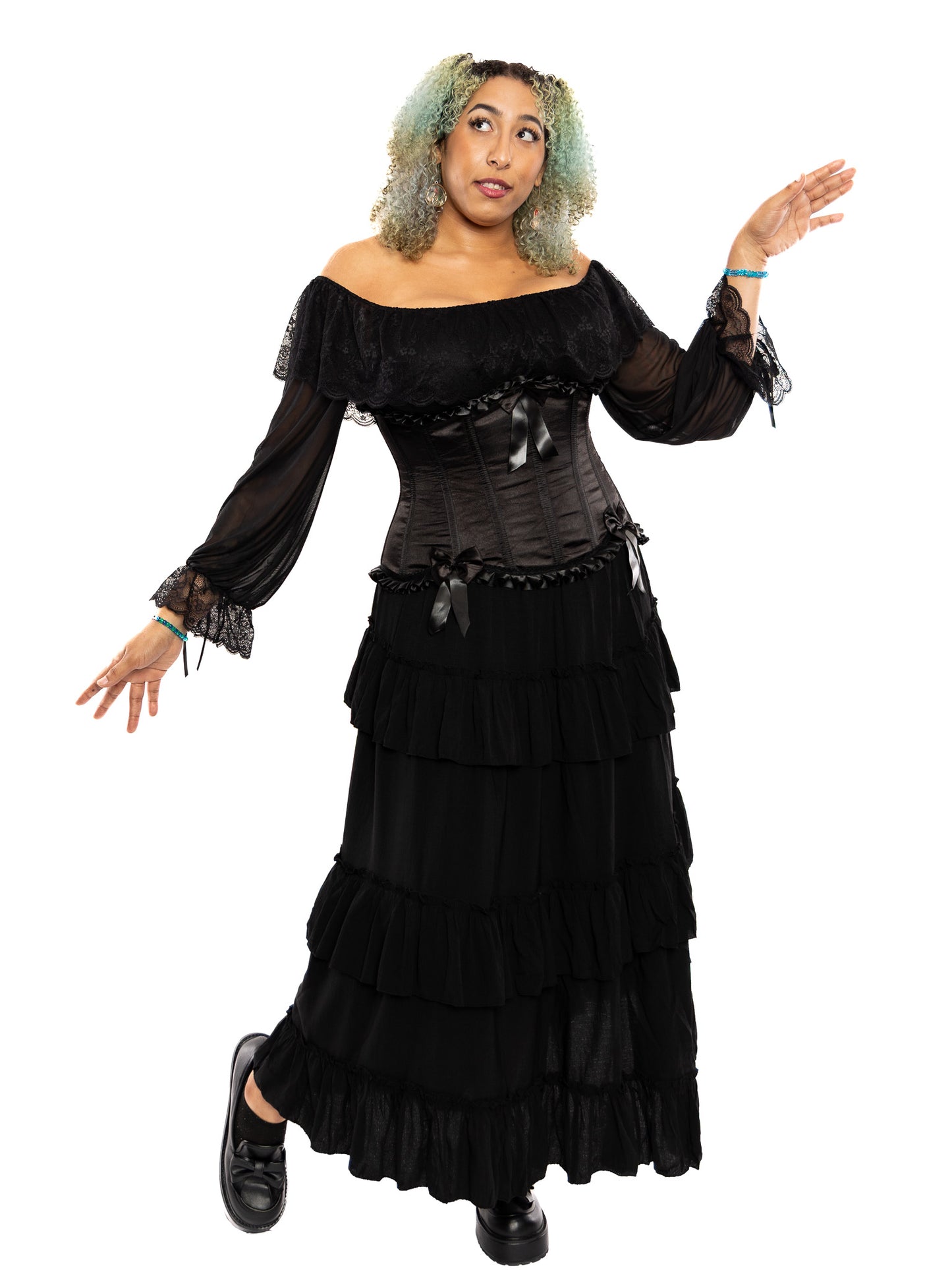 Stacia Ribbon Underbust Corset