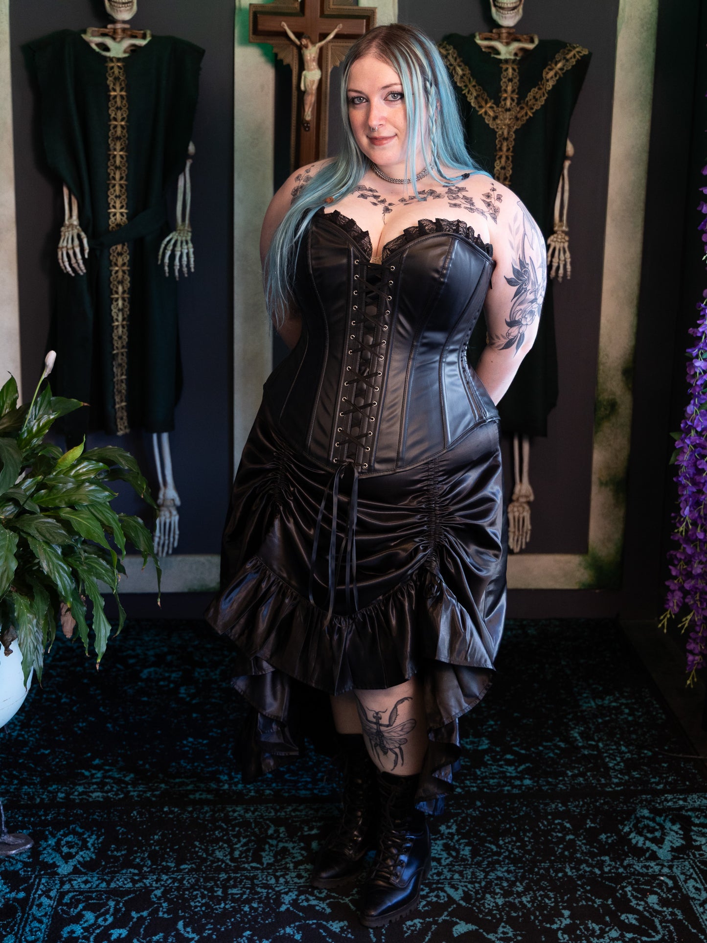 Maeve Faux Leather Fullbust Corset