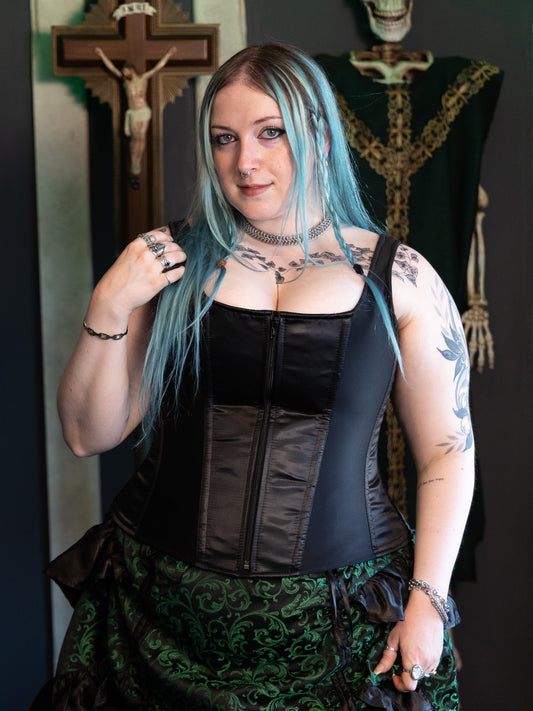 Serena Satin Corset Top