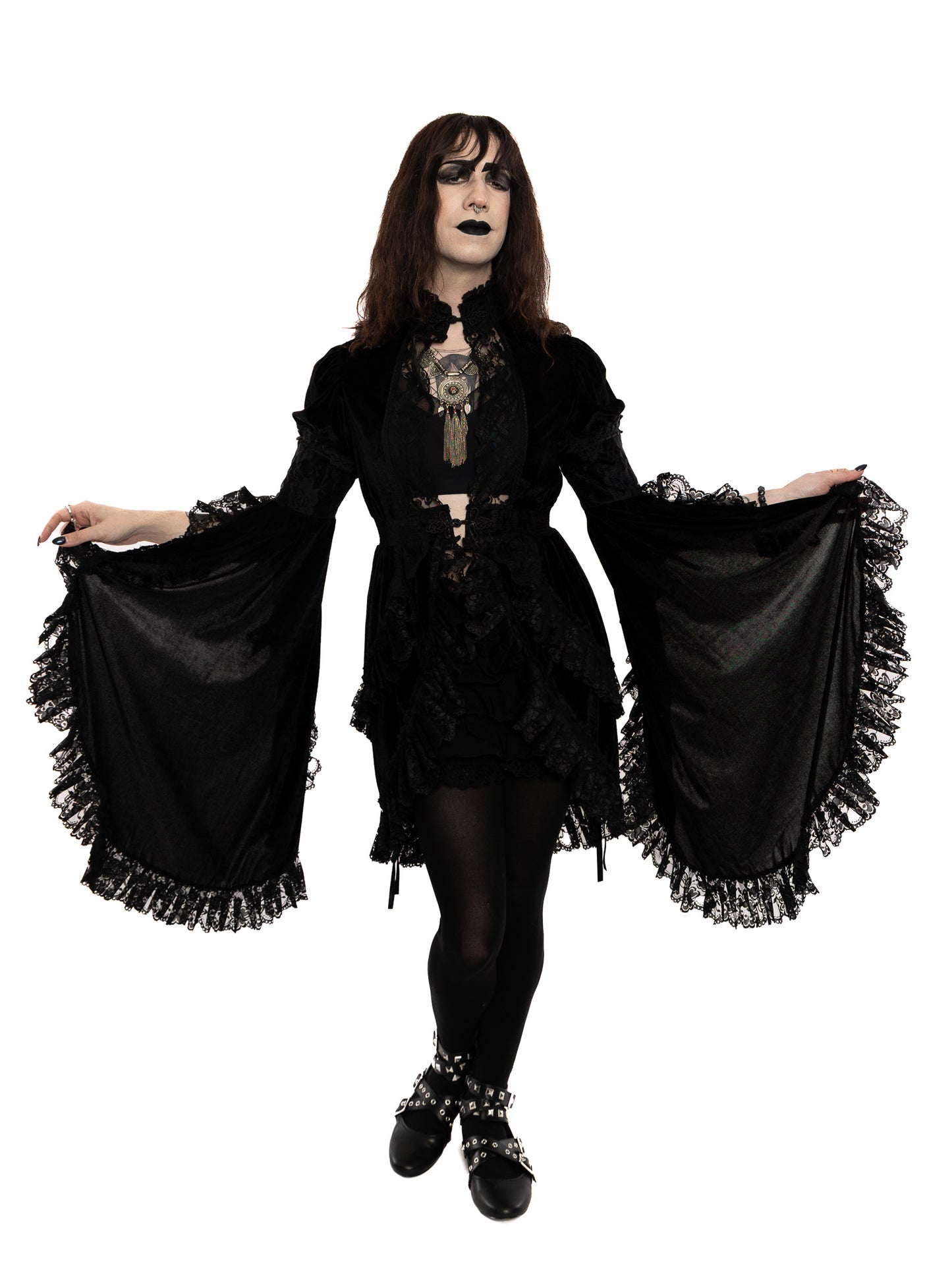 Morrigan Gothic Velvet Jacket