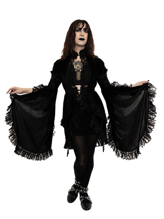 Morrigan Gothic Velvet Jacket