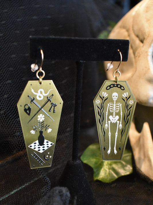Sacred Silence & Sleep Earrings