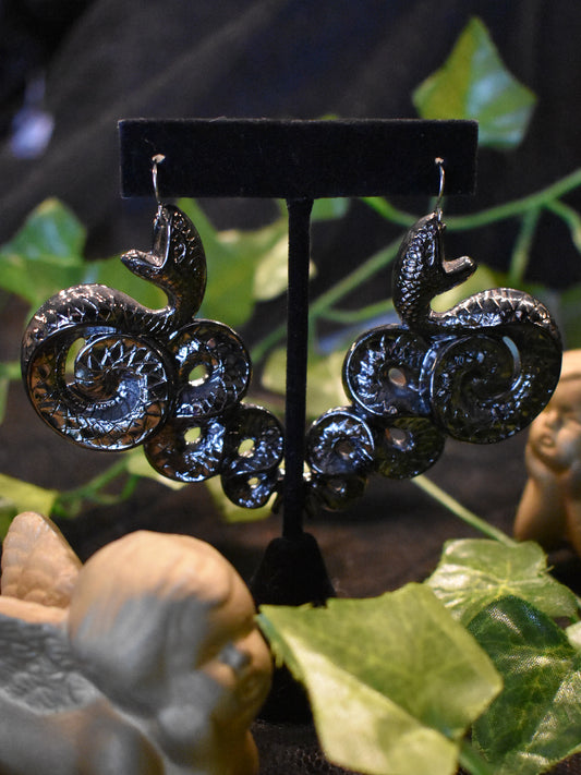 Midnight Slither Earrings