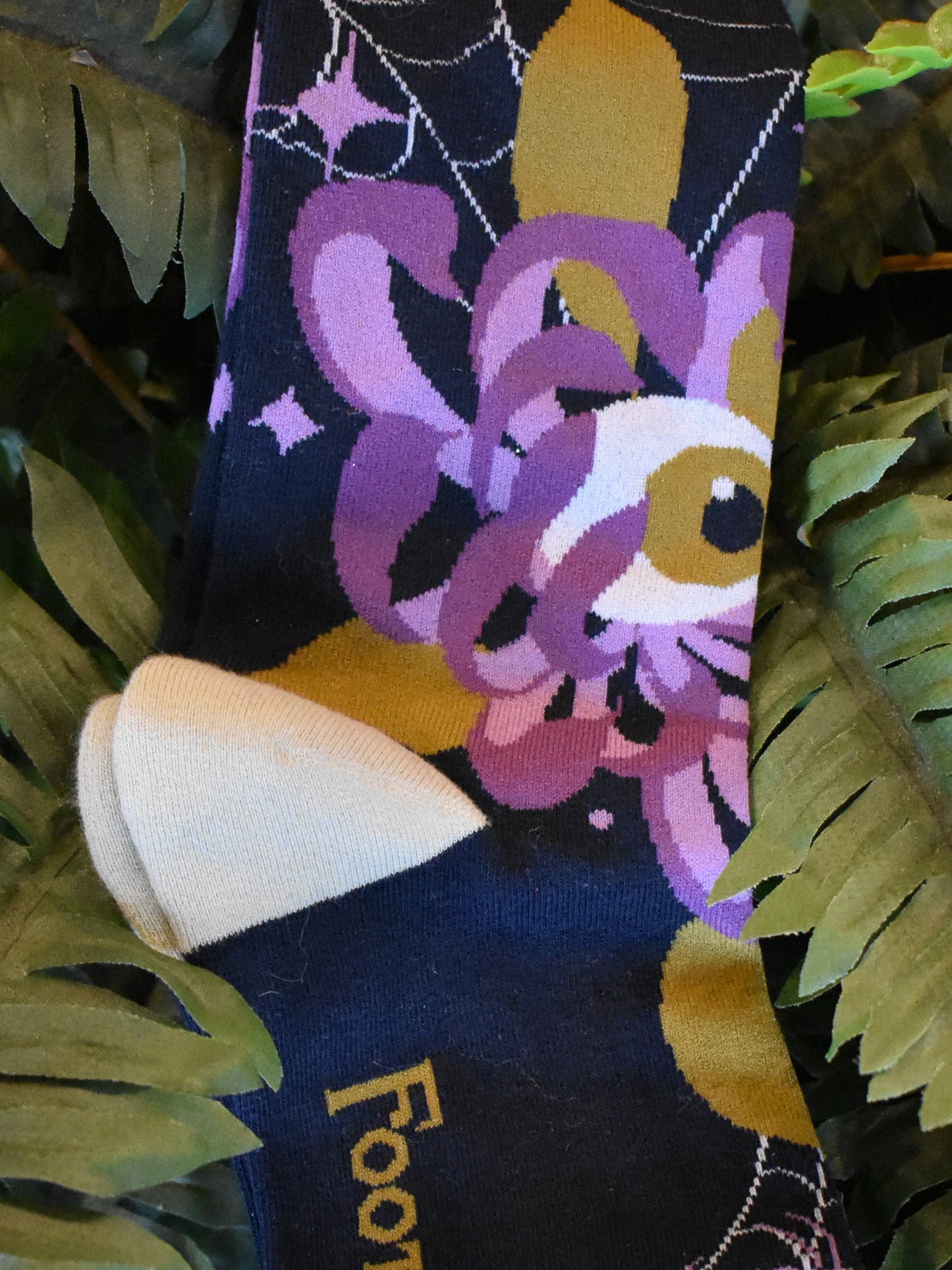 Arachnid's Bloom Crew Socks