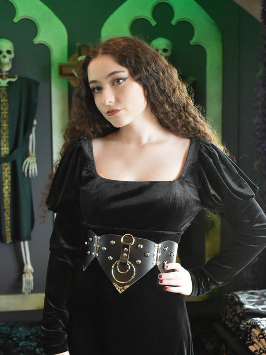 Sierra Hinged Leather Belt