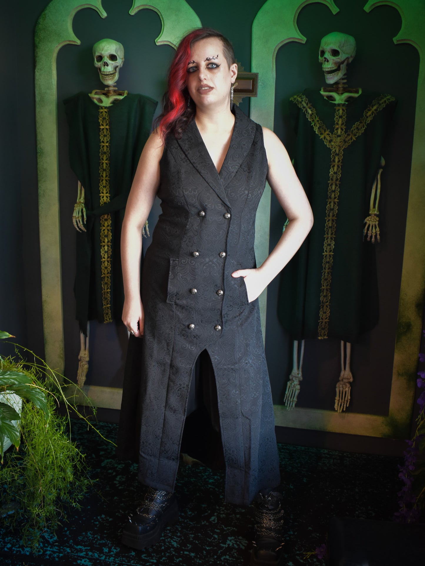 mistress corset dress Black Lace Corset Mini Dress
