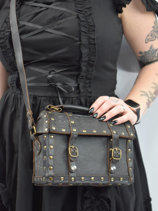 Pirate Chest Leather Bag