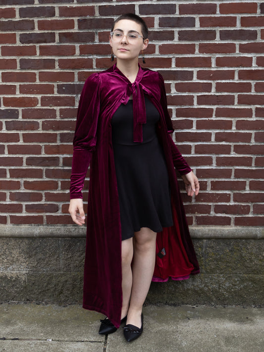 Masque of the Red Death Velvet Duster